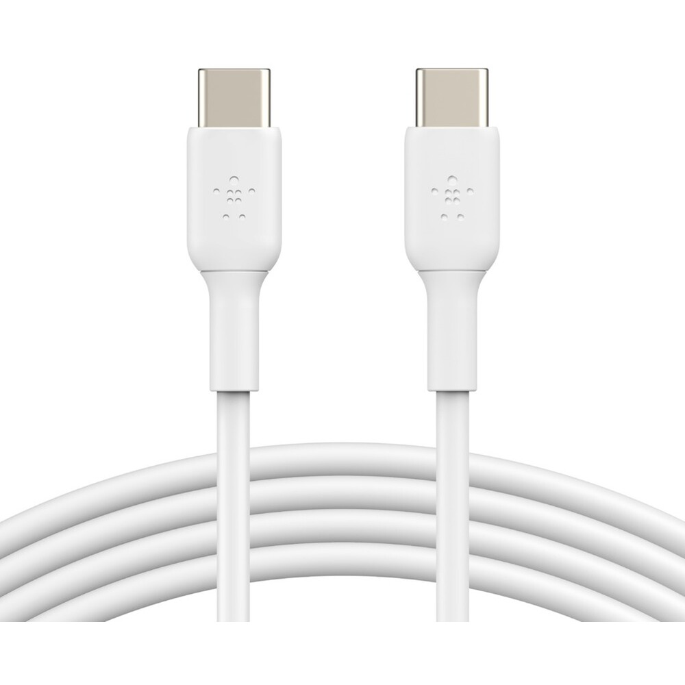 Belkin-BOOST-Charge-USB-C-USB-C-napajeci-kabel-60W-2m-bily