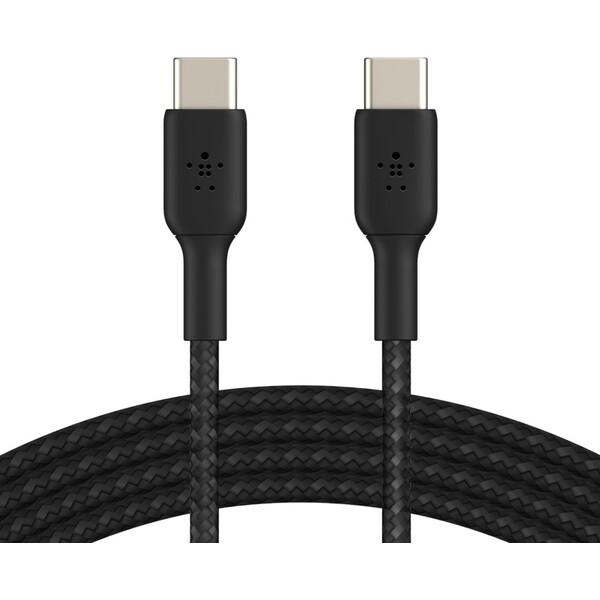 Belkin-BOOST-Charge-Braided-USB-C-USB-C-napajeci-kabel-60W-1m-cerny