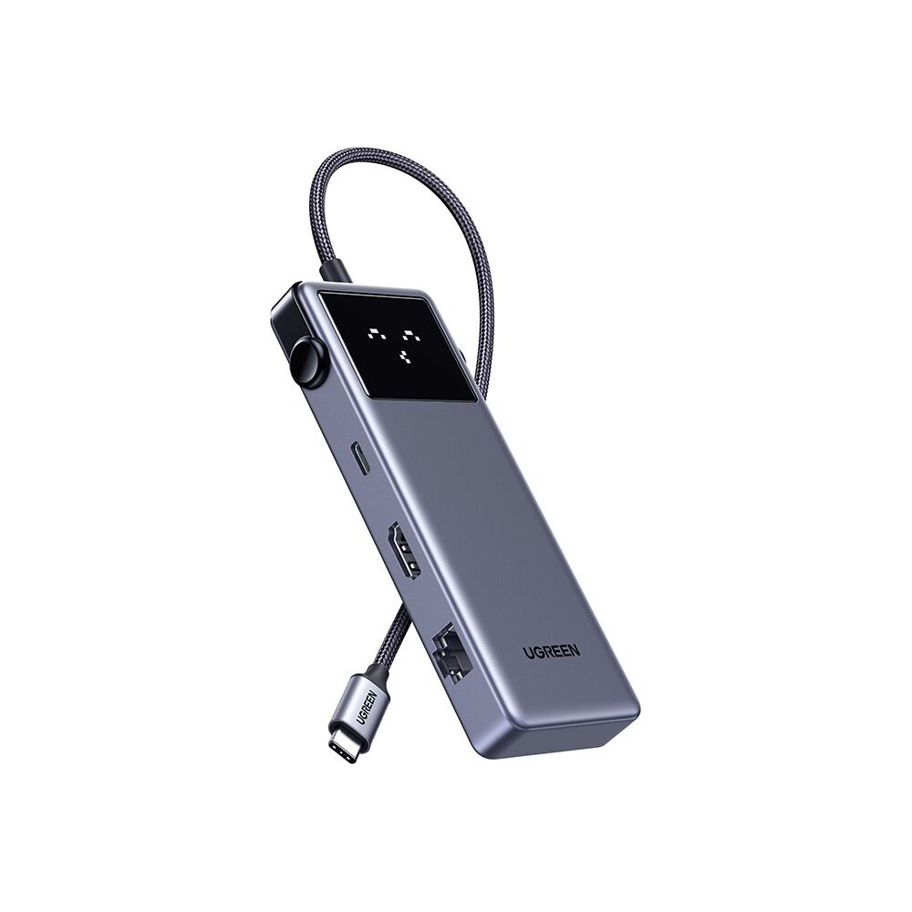 UGREEN-Uno-7v1-USB-C-Hub-120W-sedy