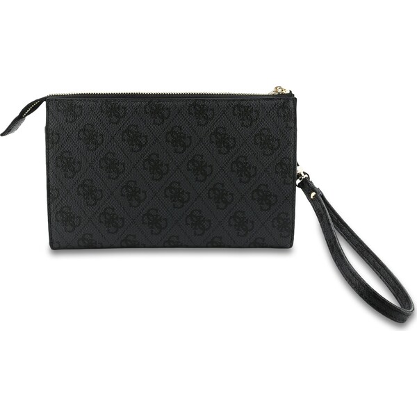 Guess-PU-4G-Metal-Logo-kabelka-na-telefon-cerna