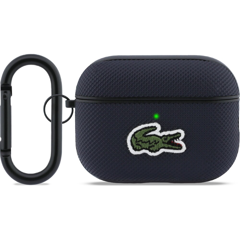 Lacoste-Petit-Pique-Croc-Logo-Patch-Pouzdro-pro-AirPods-Pro-3-modre