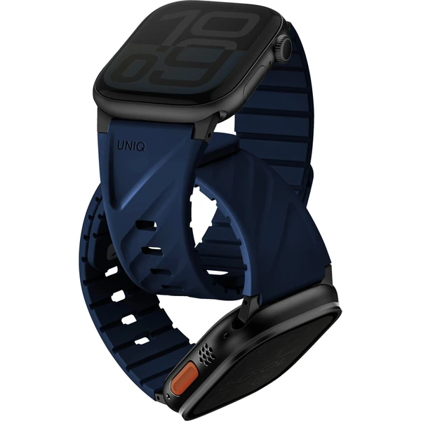 UNIQ-Fluo-Magneticky-reminek-pro-Apple-Watch-49-40mm-Marine-Blue