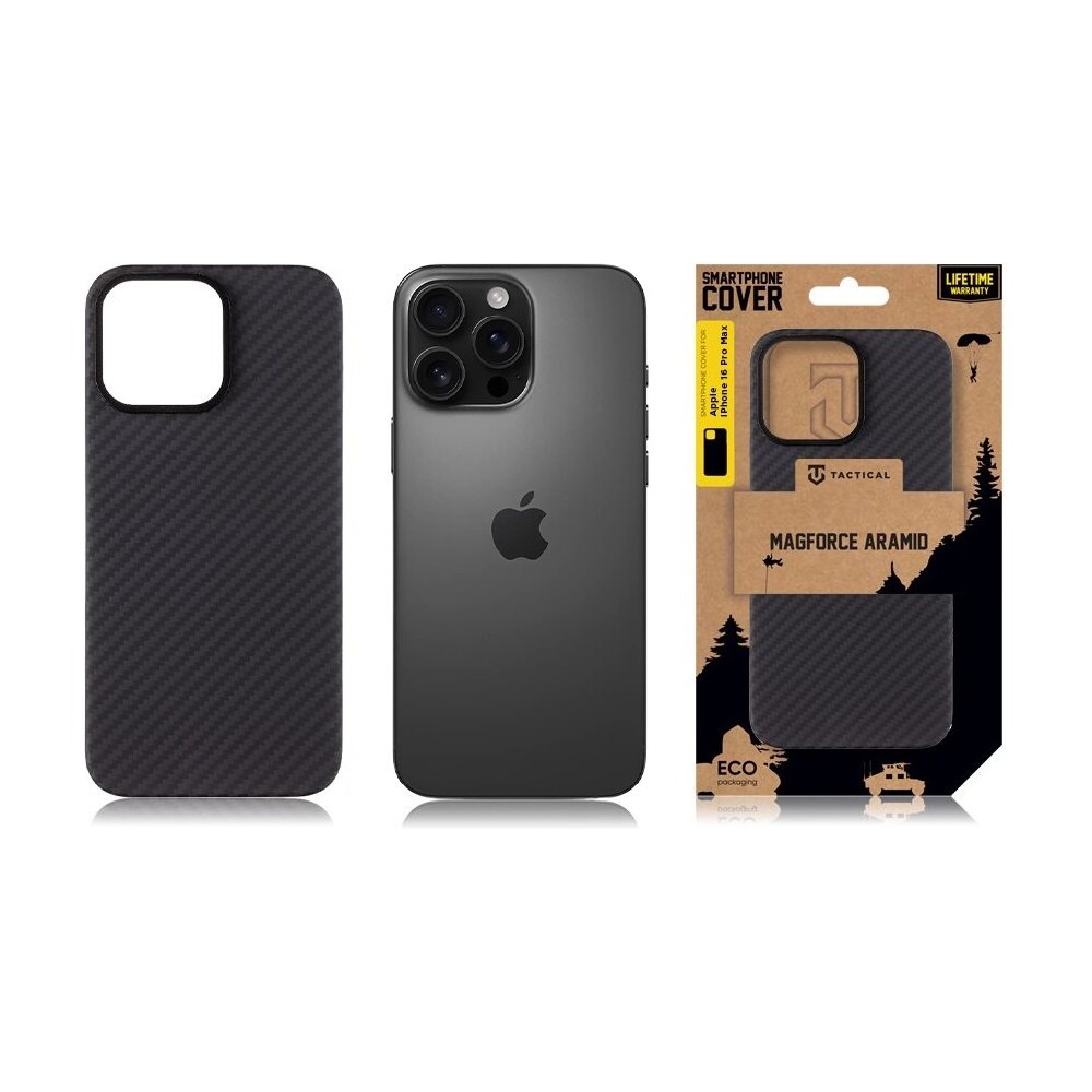 Tactical-MagForce-Aramid-Kryt-pro-Apple-iPhone-16-Pro-Max-cerny