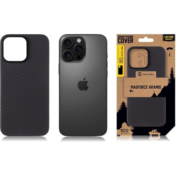 Tactical-MagForce-Aramid-Kryt-pro-Apple-iPhone-16-Pro-Max-cerny