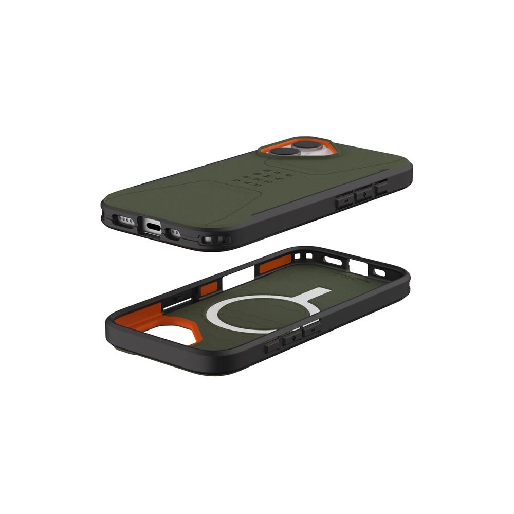 UAG-Civilian-Magsafe-kryt-iPhone-17-zeleny-oranzovy