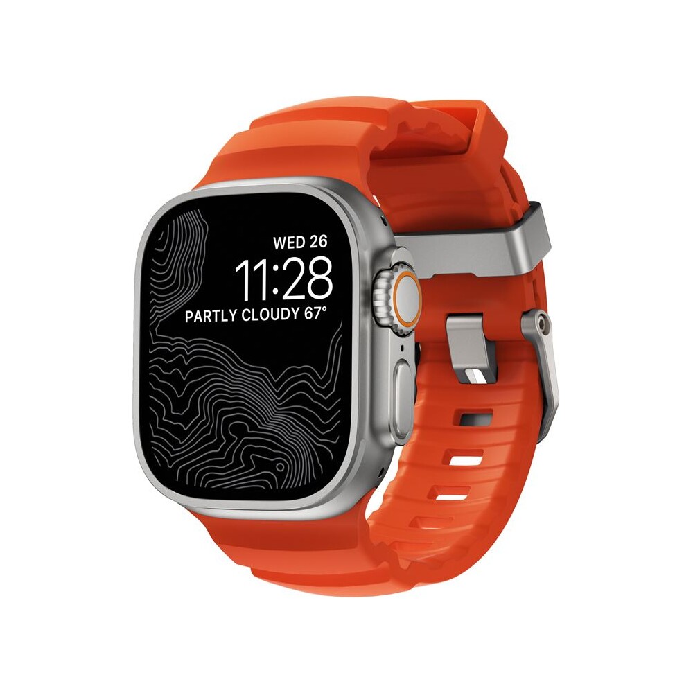 Nomad-Rocky-Point-Band-reminek-Apple-Watch-49-45-44-42mm-stribrny-oranzovy