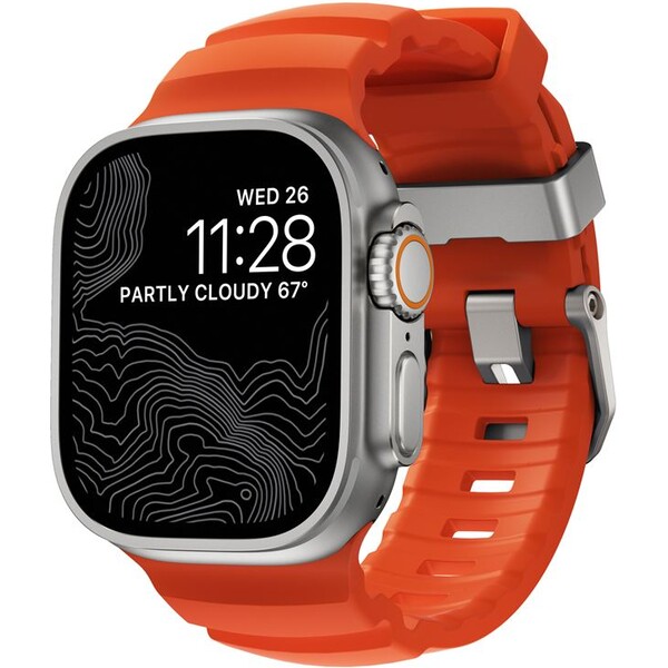 Nomad-Rocky-Point-Band-reminek-Apple-Watch-49-45-44-42mm-stribrny-oranzovy