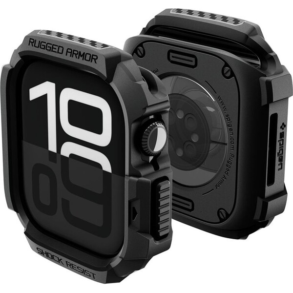 Spigen-Rugged-Armor-2-pouzdro-Apple-Watch-11-46mm-matte-black