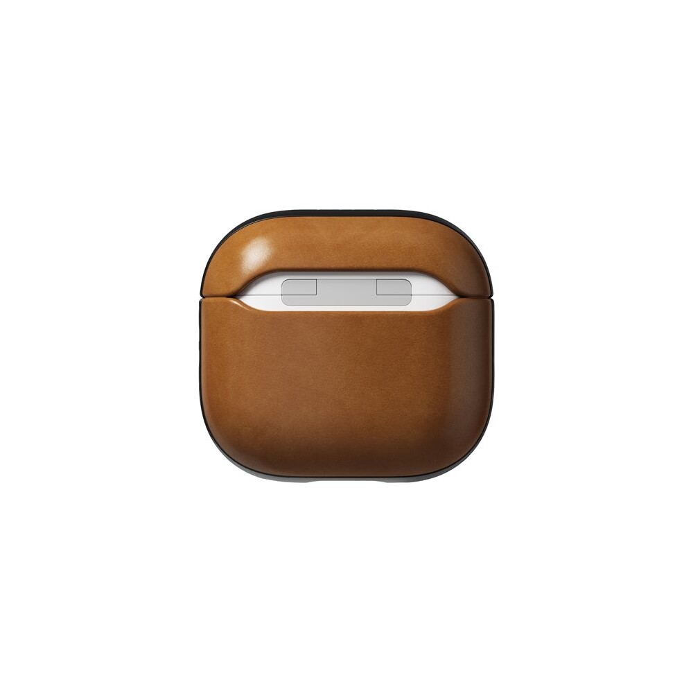 Nomad-Modern-Leather-pouzdro-Apple-Airpods-4-hnede