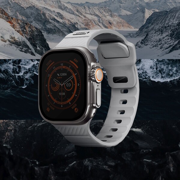 UNIQ-Stride-FKM-Rubber-vodeodolny-reminek-Apple-Watch-49-45-44-42mm-sedy