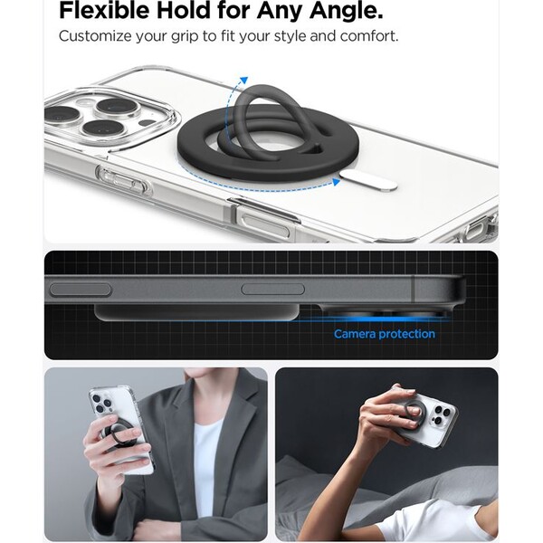 Spigen-Dual-Pop-MagSafe-Holder-drzak-na-telefon-cerny