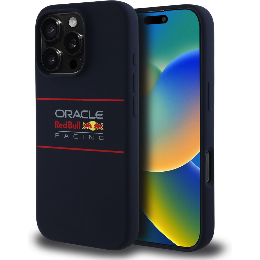 Oracle-Red-Bull-Racing-Silicone-Horizontal-Logo-MagSafe-kryt-iPhone-16-Pro-modry
