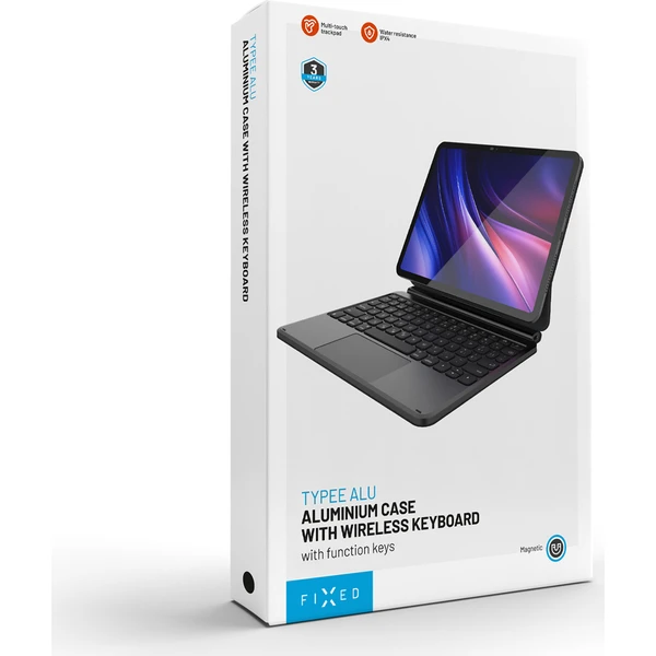 FIXED-Typee-Alu-pouzdro-s-bezdratovou-klavesnici-iPad-10-9-2022-iPad-11-2025-CZ-cerne