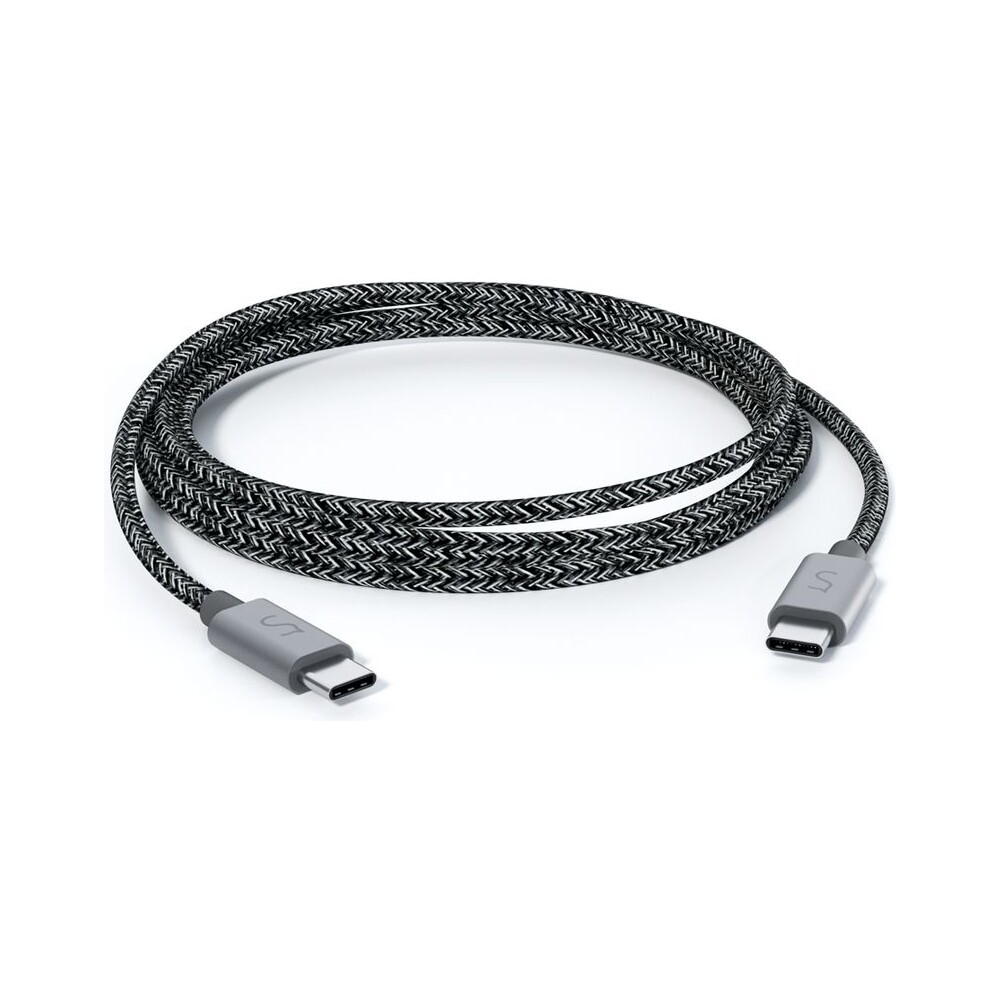 iWant-USB-C-USB-C-napajeci-kabel-240W-2m-vesmirne-sedy