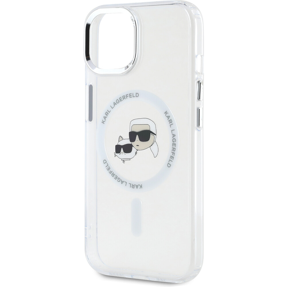 Karl-Lagerfeld-IML-K-CH-Heads-Metal-Frame-MagSafe-zadni-kryt-iPhone-15-ciry
