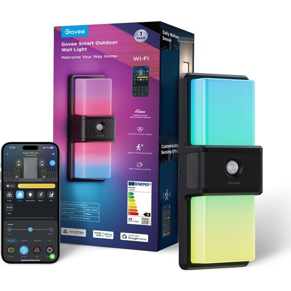 Govee-RGBICWW-Smart-venkovni-nastenne-svetlo-1500lm-Matter