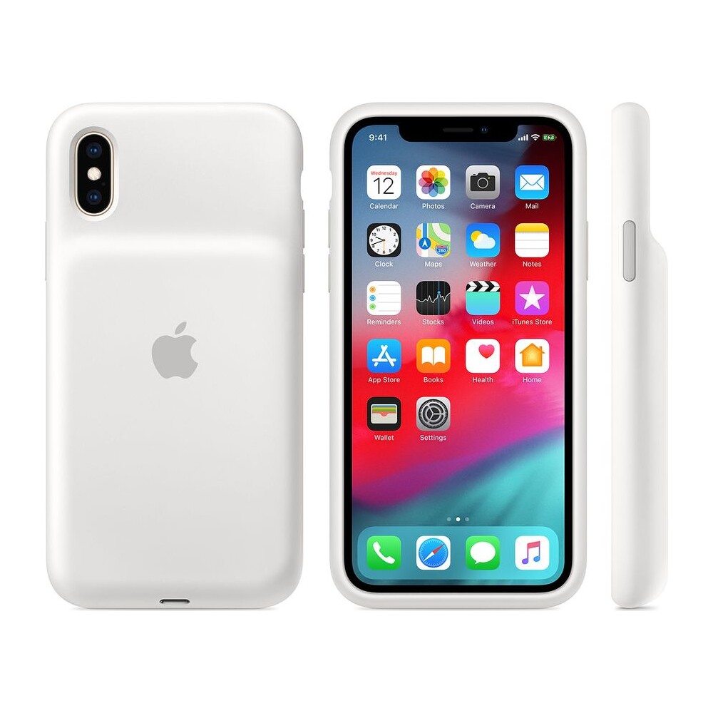 Apple-iPhone-XS-Smart-Battery-Case-zadni-kryt-s-baterii-bily