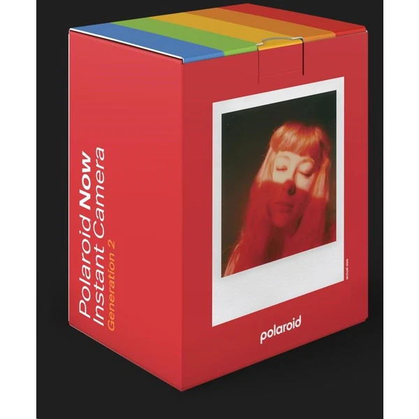 Polaroid Now Generation 2 i-Type Red - Fotoaparáty - Obrázek 1EW4000601
