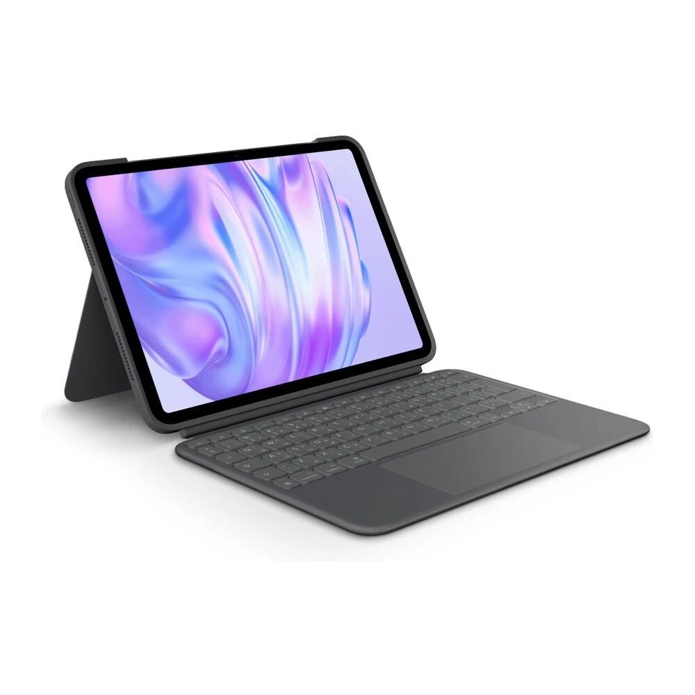 Logitech-Combo-Touch-pouzdro-s-CZ-SK-ISO-klavesnici-pro-iPad-Pro-11-M4-M5-grafitove