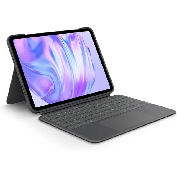 Logitech-Combo-Touch-pouzdro-s-CZ-SK-ISO-klavesnici-pro-iPad-Pro-11-M4-M5-grafitove