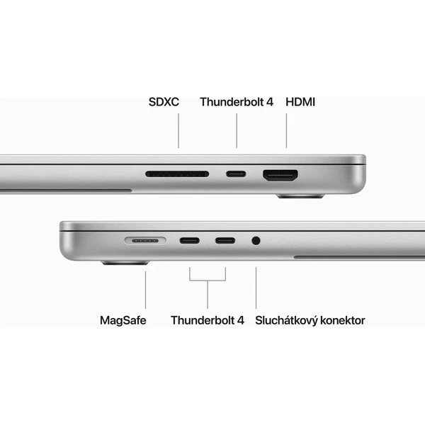 Apple MacBook Pro 16" / M3 Max / 48GB / 1TB / SK KLV / stříbrný - Notebooky - Obrázek 1GX2000O01