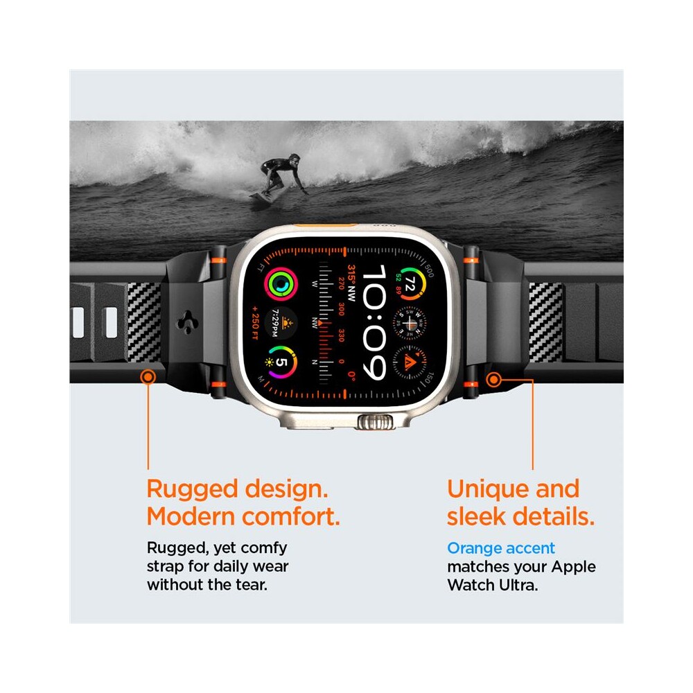 Spigen-Rugged-Ultra-Band-reminek-Apple-Watch-49-46-45-44-42mm-matne-cerny