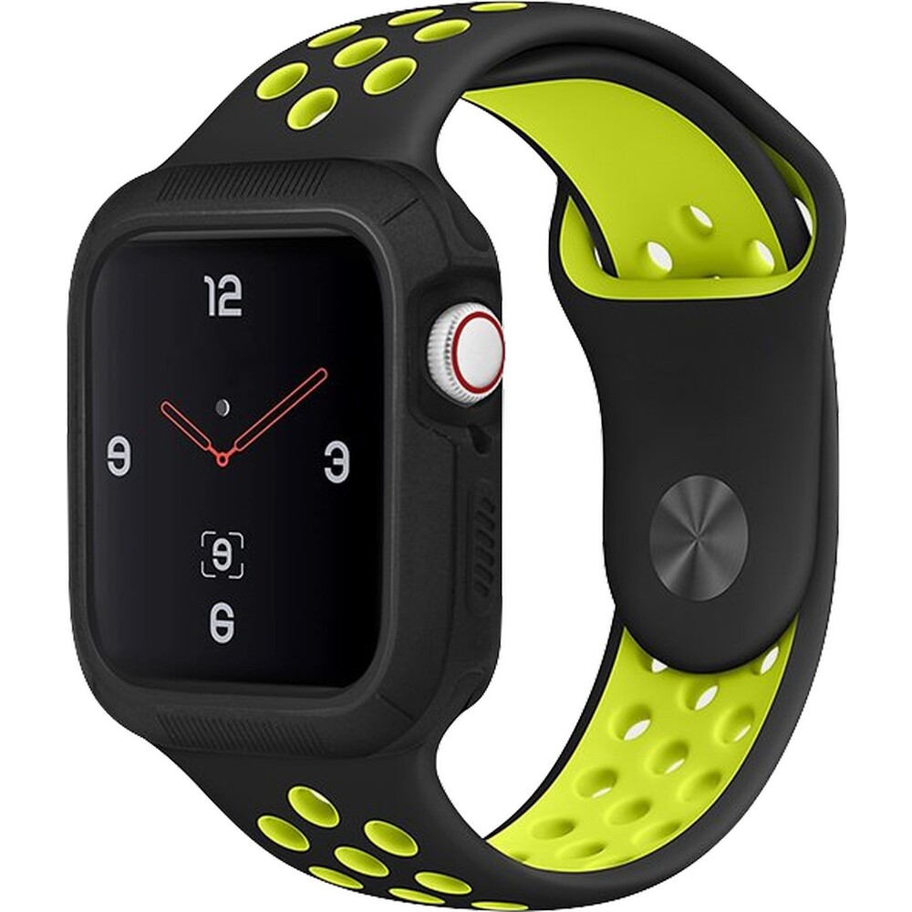 UNIQ-Proteger-odolne-pouzdro-Apple-Watch-Series-4-5-6-SE-44mm-matne-cerne