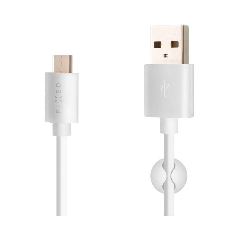 FIXED-Rapid-Charge-USB-A-USB-C-napajeci-kabel-1m-bily