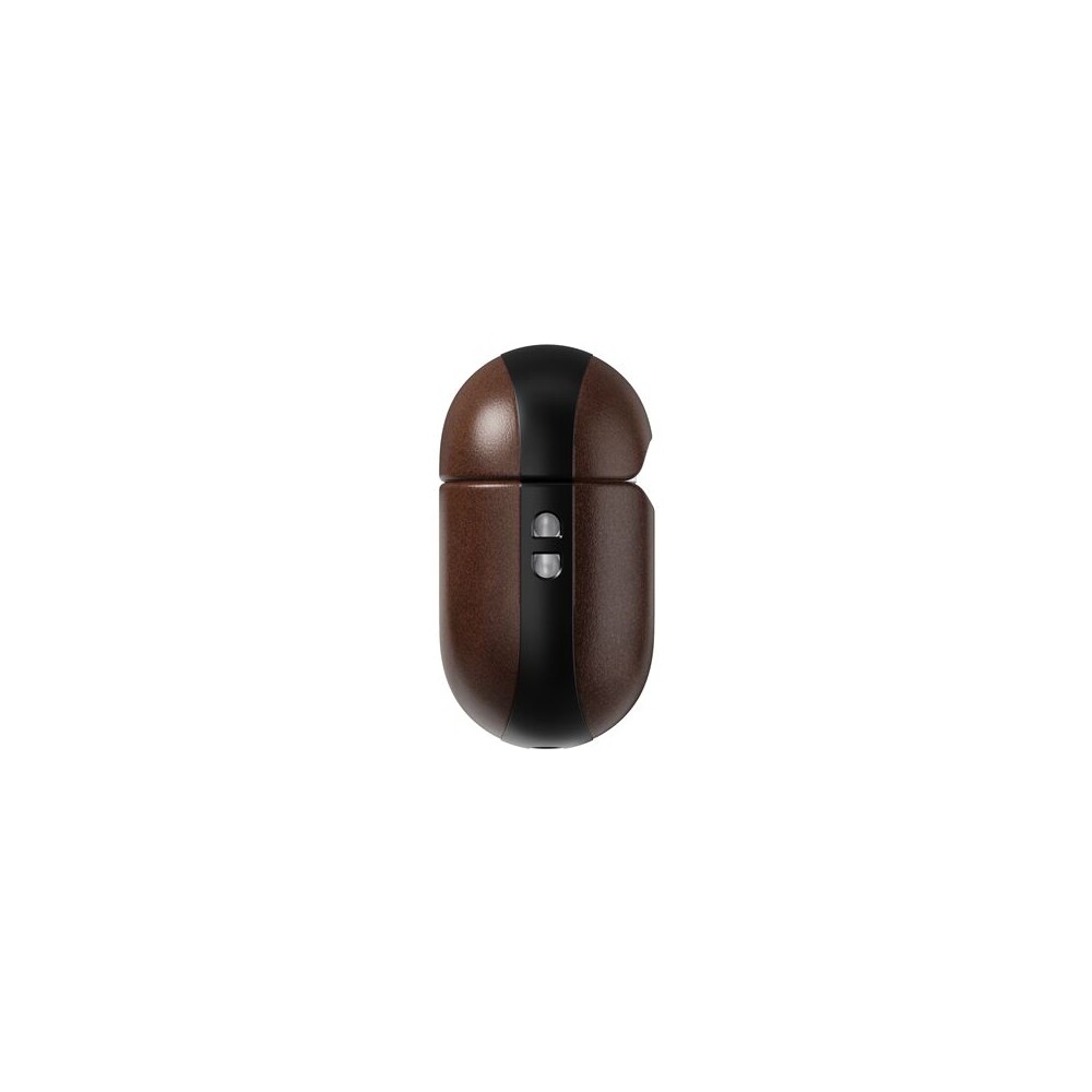 Nomad-Modern-Leather-pouzdro-AirPods-Pro-2-generace-tmave-hnede
