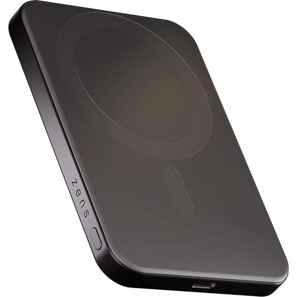ZENS-Pro-1-MagSafe-Qi2-slim-powerbanka-5000-mAh-15-W-USB-C-cerna