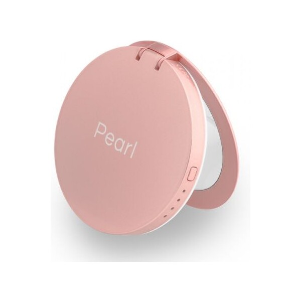 Hyper Pearl zrcátko se záložním zdrojem 3000 mAh růžová iWant.cz