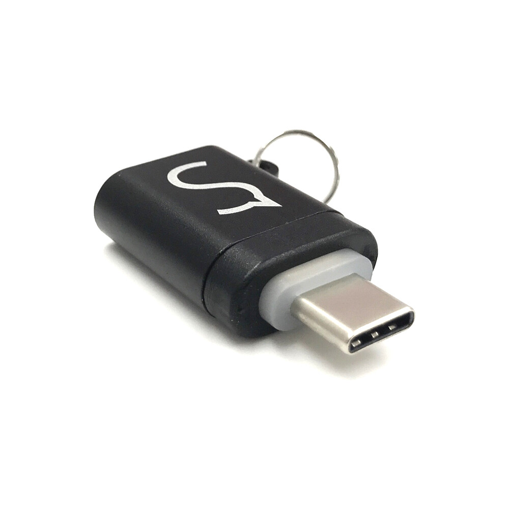 iWant-USB-C-USB-3-redukce-na-klice-cerna