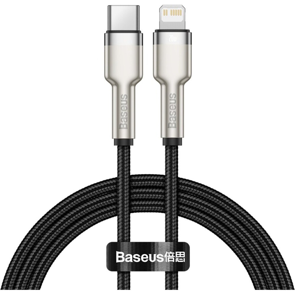 Baseus-Cafule-USB-C-Lightning-napajeci-kabel-20W-1m-cerny