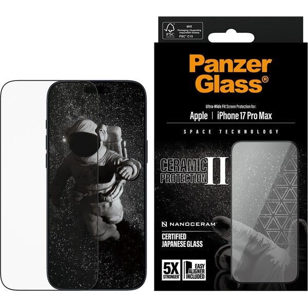 PanzerGlass-Ceramic-II-sklo-Apple-iPhone-17-Pro-Max-s-instalacnim-rameckem