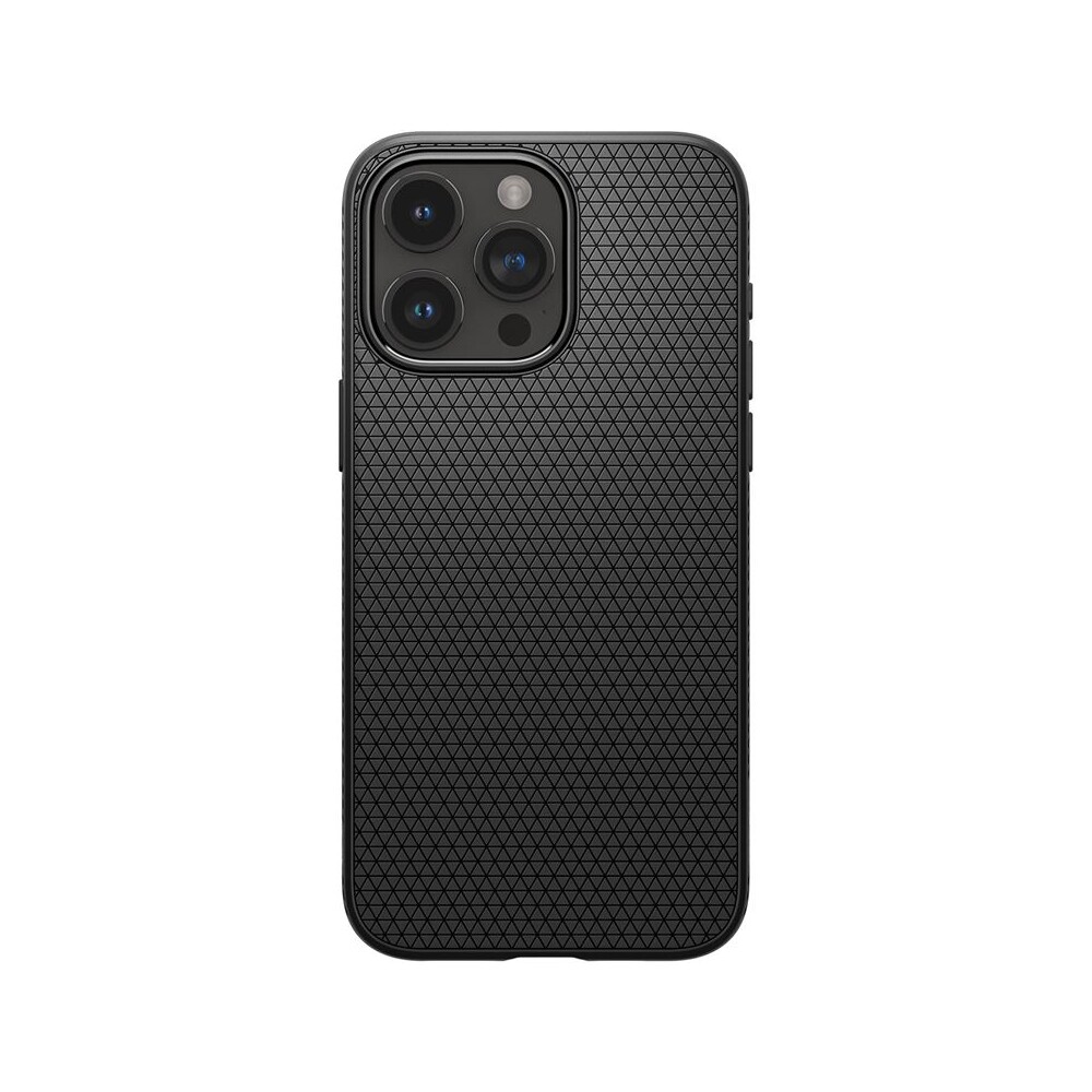 Spigen-Liquid-Air-kryt-iPhone-15-Pro-Max-matne-cerny