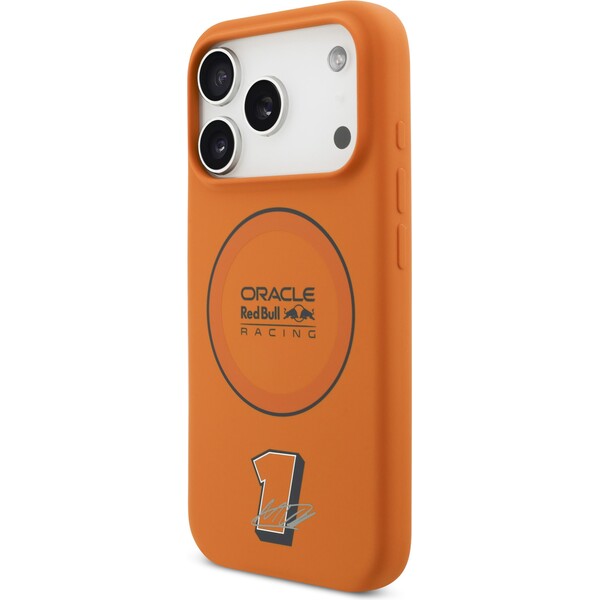 Oracle-Red-Bull-Racing-Silicone-Blue-Ring-MagSafe-kryt-iPhone-17-Pro-oranzovy