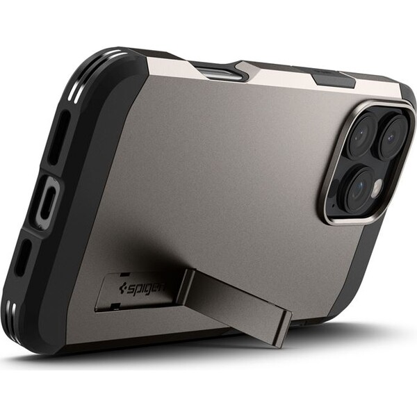 Spigen-Tough-Armor-MagSafe-kryt-iPhone-16-Pro-gunmetal