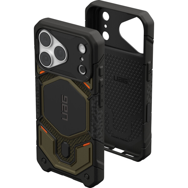 UAG-Monarch-Pro-MagSafe-Kevlar-kryt-iPhone-18-Pro-17-Pro-zeleny