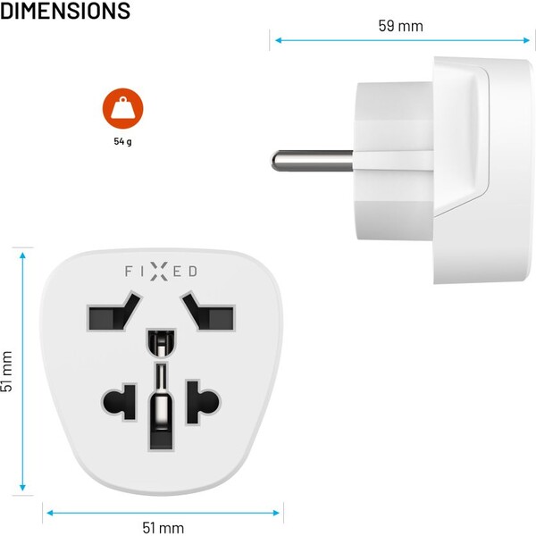 FIXED-EU-cestovni-adapter-2-pro-zapojeni-UK-US-AUS-zarizeni-do-EU-zasuvek-bily