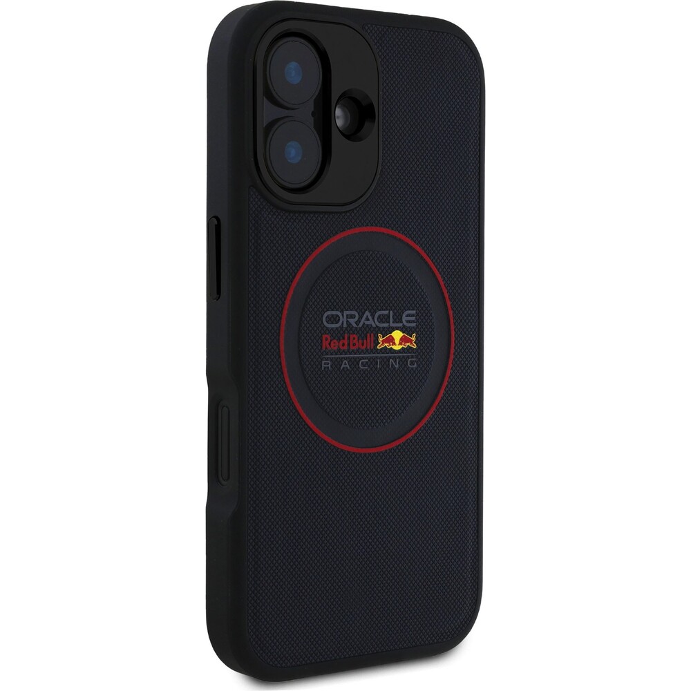 Oracle-Red-Bull-Racing-PU-Leather-Red-Ring-MagSafe-kryt-iPhone-16-Plus-modry