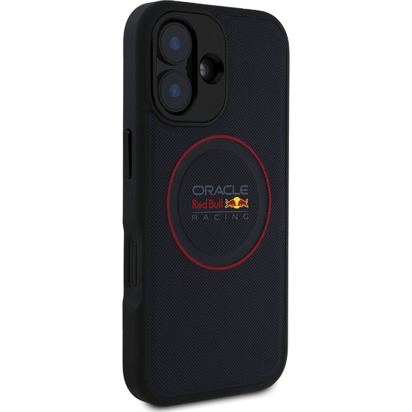 Oracle-Red-Bull-Racing-PU-Leather-Red-Ring-MagSafe-kryt-iPhone-16-Plus-modry
