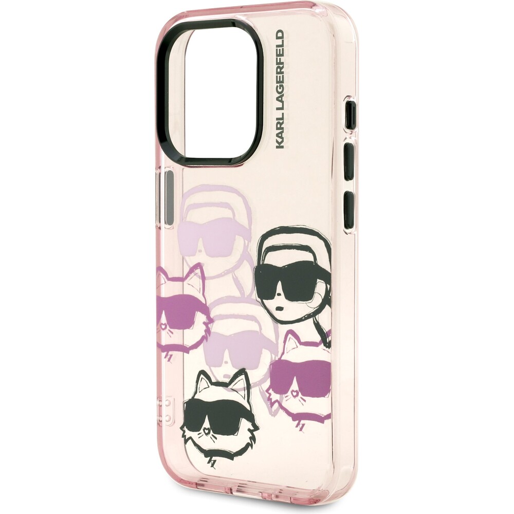 Karl-Lagerfeld-IML-Multi-K-CH-Heads-kryt-iPhone-15-Pro-ruzovy