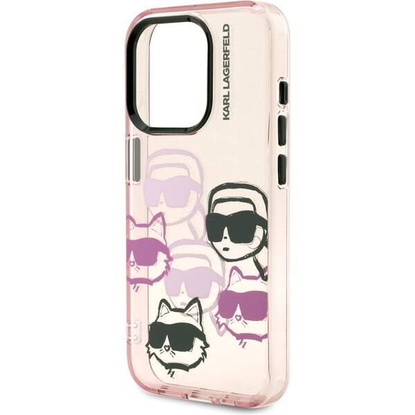 Karl-Lagerfeld-IML-Multi-K-CH-Heads-kryt-iPhone-15-Pro-ruzovy
