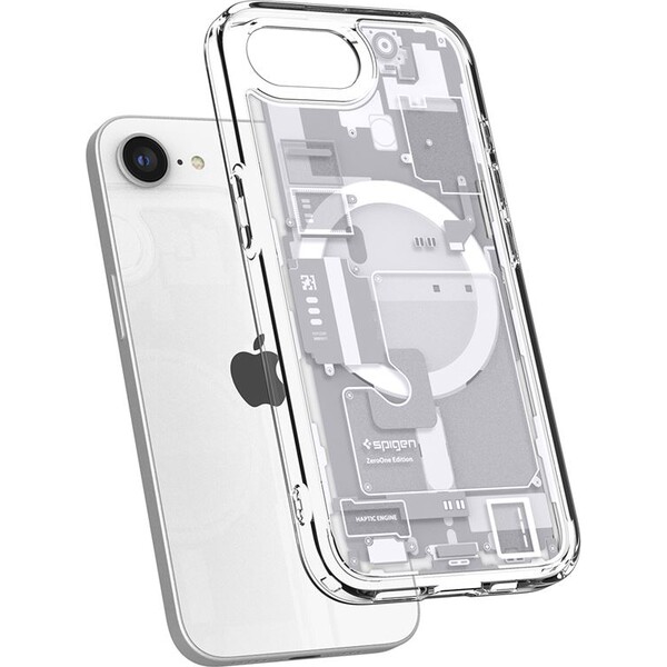 Spigen-Ultra-Hybrid-MagSafe-kryt-iPhone-17e-16e-zero-one-white