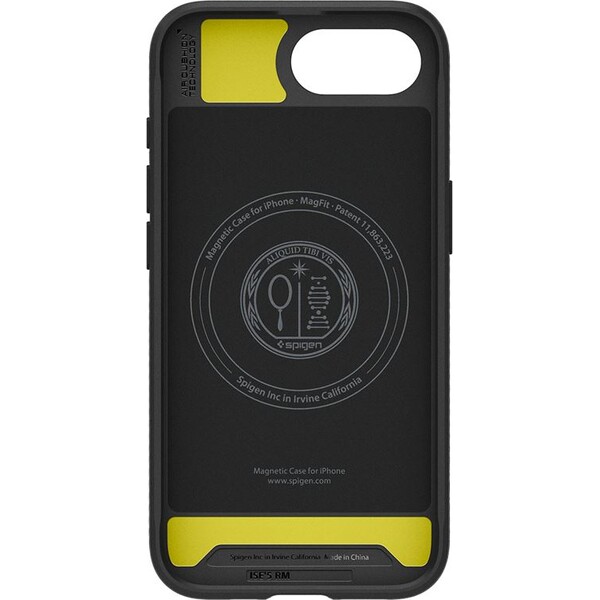 Spigen-Rugged-Armor-MagSafe-kryt-iPhone-17e-16e-matne-cerny