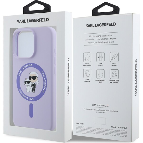 Karl-Lagerfeld-Liquid-Silicone-Karl-and-Choupette-MagSafe-kryt-iPhone-16-Pro-fialovy