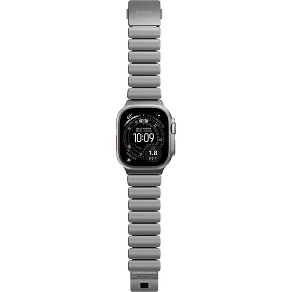 Nomad-Stratos-Band-FKM-reminek-Apple-Watch-45-46-49mm-Natural-Titanium-Black