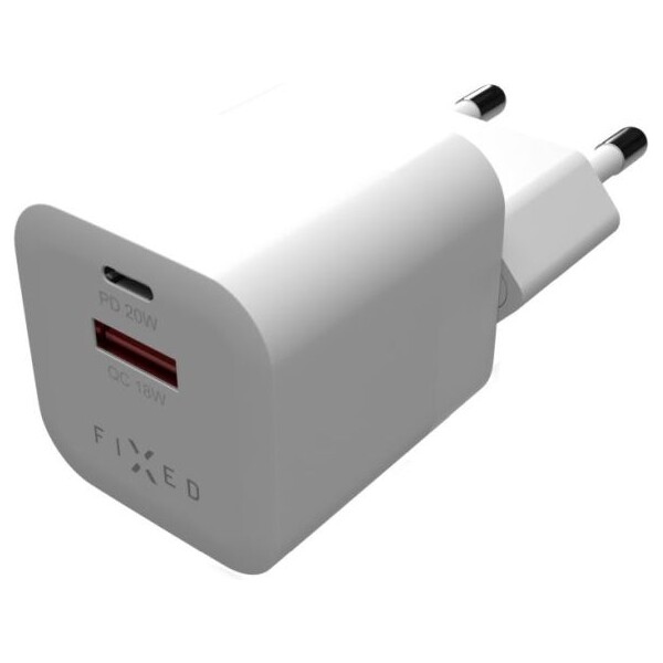 FIXED-Mini-nabijecka-s-USB-C-a-USB-A-vystupem-PD-20W-a-QC-3-0-bila