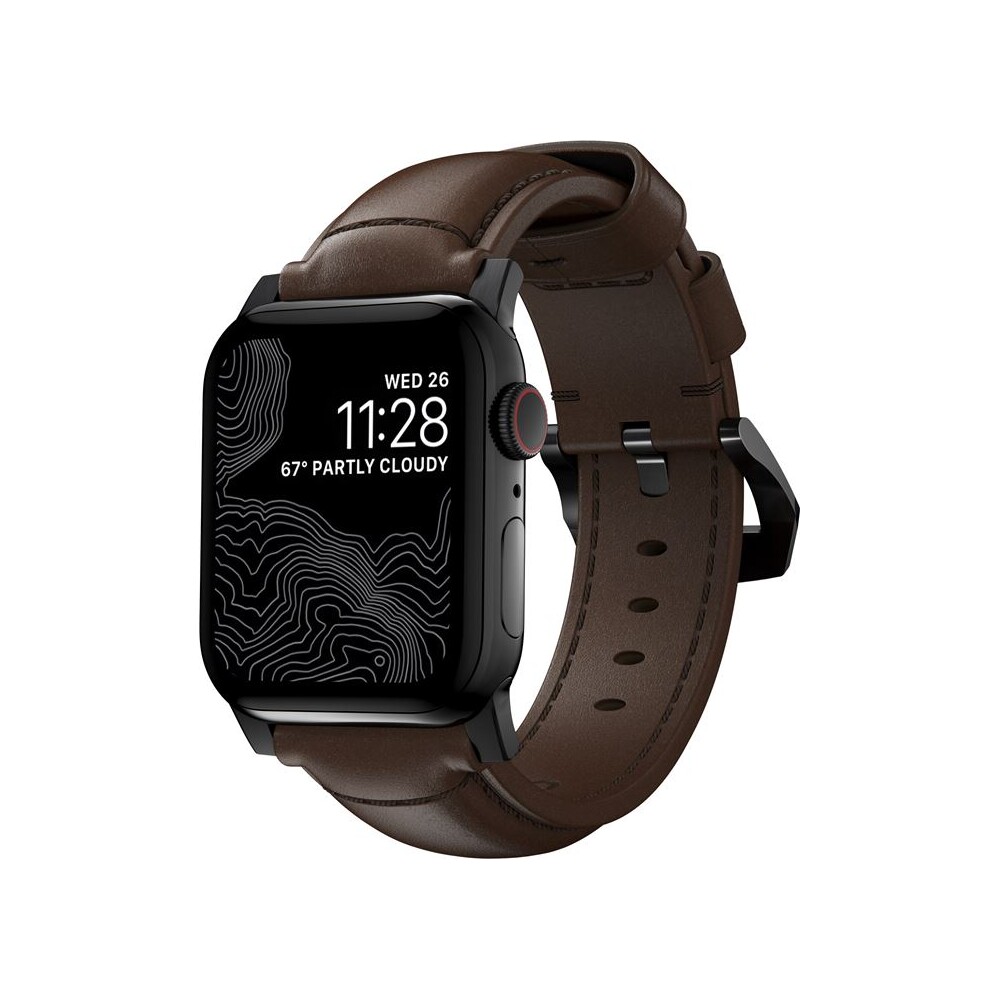 Nomad-Traditional-kozeny-reminek-Apple-Watch-Ultra-49mm-8-7-45mm-6-SE-5-4-hnedy-cerne-prezky
