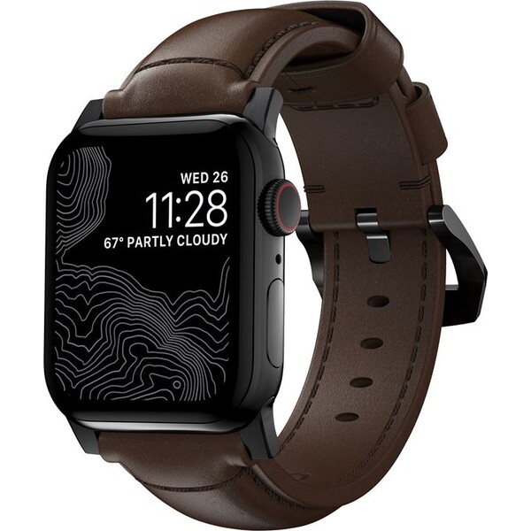 Nomad-Traditional-kozeny-reminek-Apple-Watch-Ultra-49mm-8-7-45mm-6-SE-5-4-hnedy-cerne-prezky